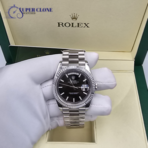 Rolex Day Date 40 mm Black Dial