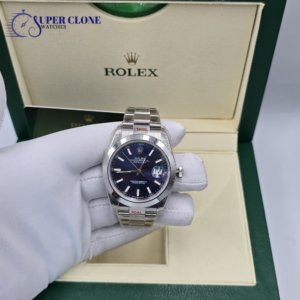 Rolex Datejust 41mm Blue Dial Watch Ref# 126300