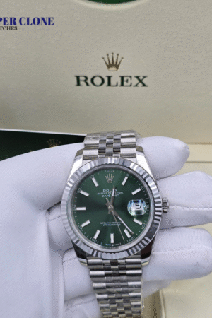 Rolex Datejust 41mm Jubilee Green Dial