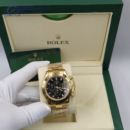 Rolex Daytona Black Dial 18k Yellow Gold