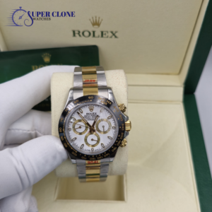 Rolex Cosmograph Daytona White Dial Two Tone Bracelet