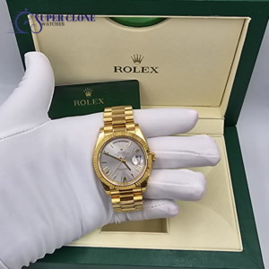 Rolex 40mm Day Date 228238 Silver Roman Dial