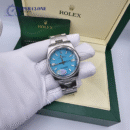 Rolex Oyster Perpetual 41mm Turquoise Tiffany Blue Dial