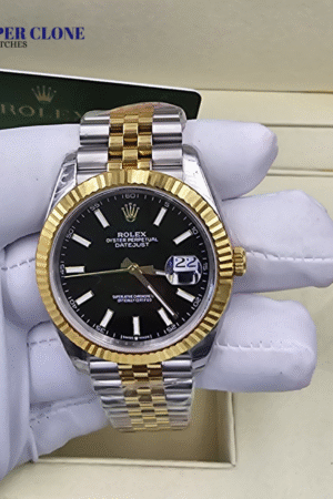 Rolex Datejust 41 Steel/Yellow Gold Black Dial