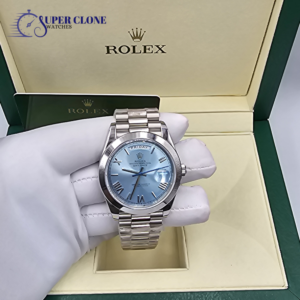 Rolex Day Date 40mm Ice Blue Dial 228206