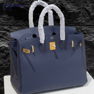 Hermès Birkin 35cm Blue Nuit Togo Gold Hardware