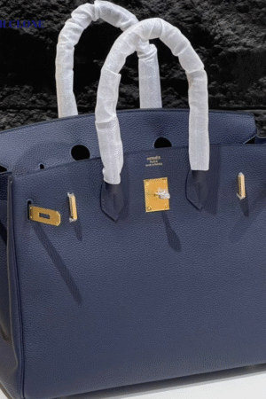 Hermès Birkin 35cm Blue Nuit Togo Gold Hardware