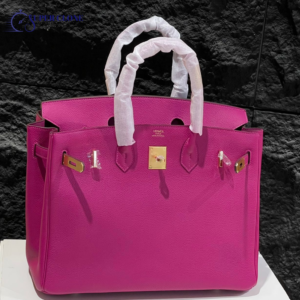 Hermès Birkin 35cm Rose Pourpre Togo Palladium Hardware