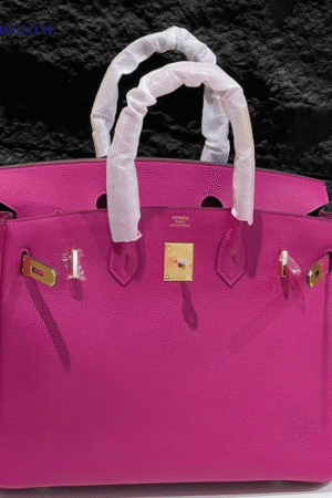 Hermès Birkin 35cm Rose Pourpre Togo Palladium Hardware