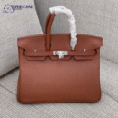 Hermes Birkin 30cm Bag In Brown Epsom Leather