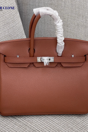 Hermes Birkin 30cm Bag In Brown Epsom Leather