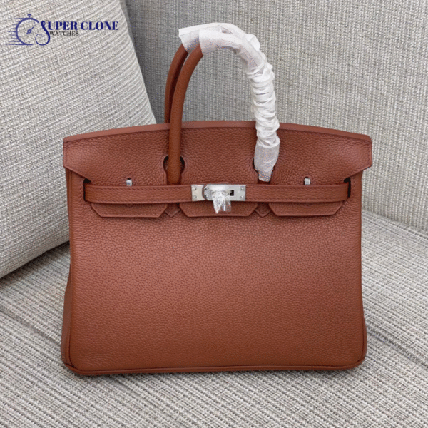 Hermes Birkin 30cm Bag In Brown Epsom Leather