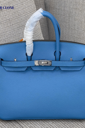 Hermes Birkin 30cm Mykonos Blue