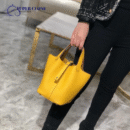 Hermes Picotin Lock 18 Bag In Yellow Clemence Leather