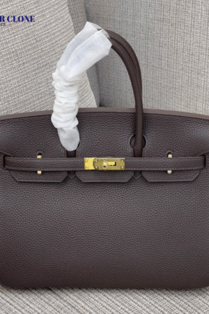 Hermes Birkin 30cm Black Epsom Handmade Bag