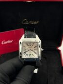 Cartier Santos Dumont Premium Silver White Dial