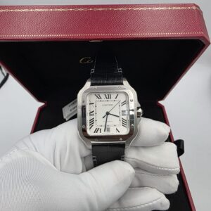 Cartier Santos Super Clone White Dial