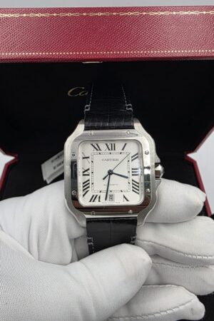 Cartier Santos Super Clone White Dial