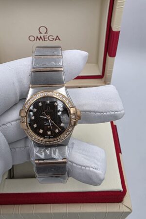 Omega Constellation Grey Stainless Steel