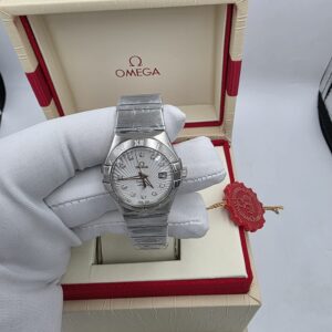 Omega Constellation White Diamonds Watch