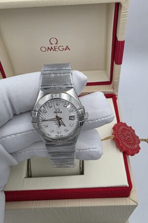 Omega Constellation White Diamonds Watch