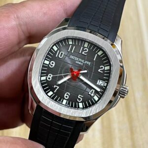 Patek Philippe Aquanaut Black Dial Stainless
