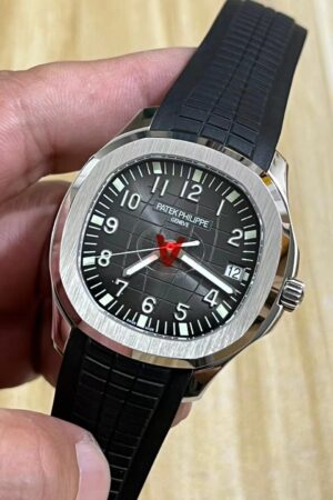 Patek Philippe Aquanaut Black Dial Stainless