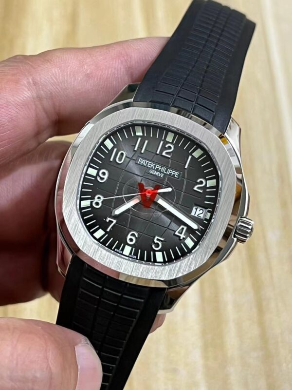 Patek Philippe Aquanaut Black Dial Stainless