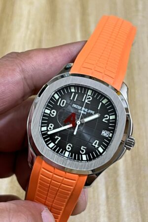 Patek Philippe Aquanaut Date Orange Strap