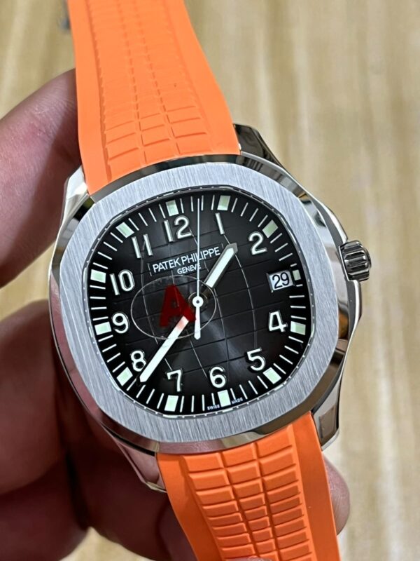 Patek Philippe Aquanaut Date Orange Strap