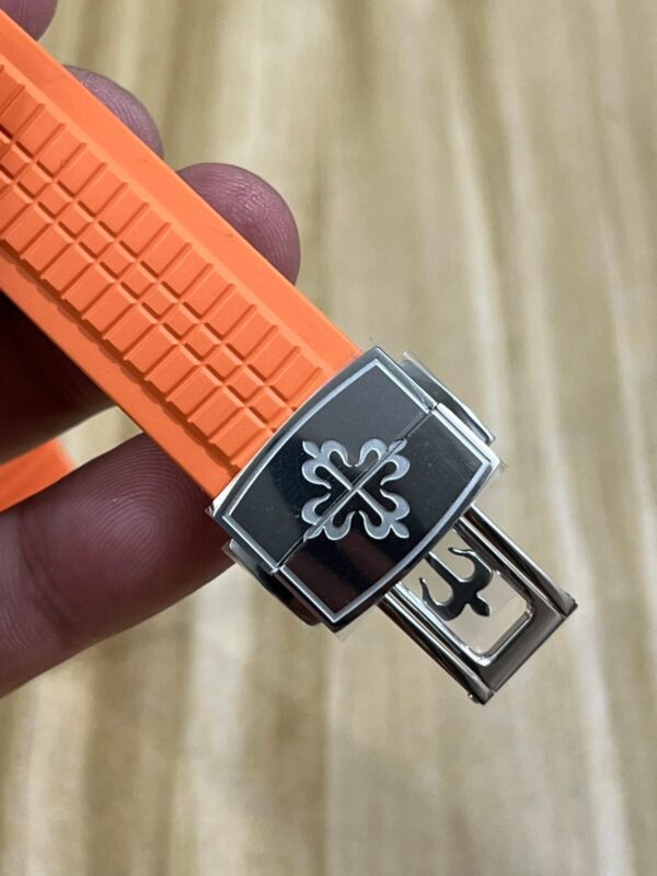 Patek Philippe Aquanaut Date Orange Strap