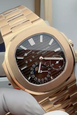 Patek Philippe Nautilus Moon Phase Rose Gold