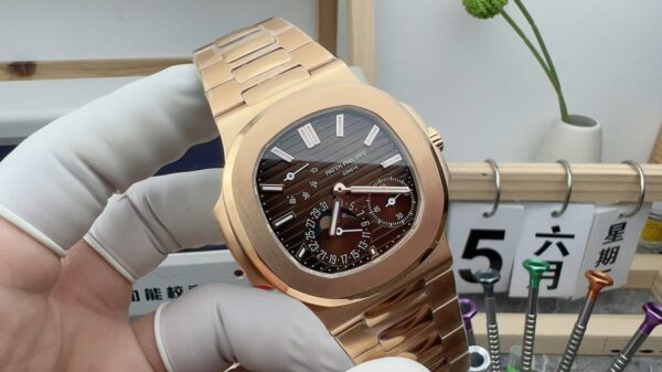 Patek Philippe Nautilus Moon Phase Rose Gold