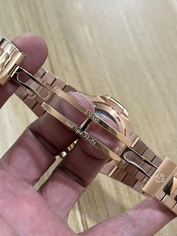 Patek Philippe Nautilus Rose Gold Black Dial