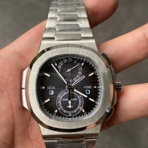 Patek Philippe Nautilus Travel Time Black Dial