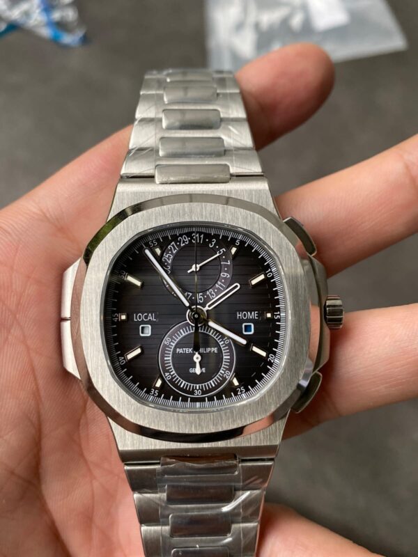 Patek Philippe Nautilus Travel Time Black Dial