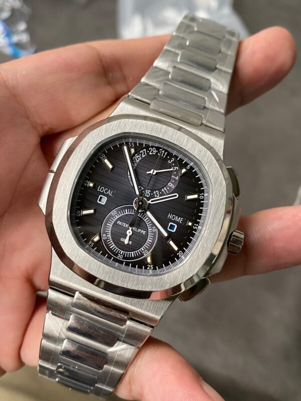 Patek Philippe Nautilus Travel Time Black Dial