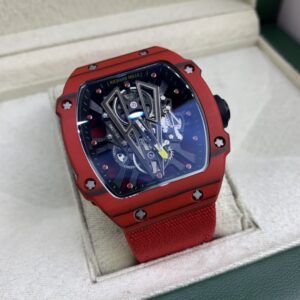 Replica Richard Mille 27-03 Red Forged Carbon Watch