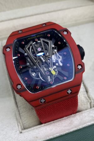 Replica Richard Mille 27-03 Red Forged Carbon Watch