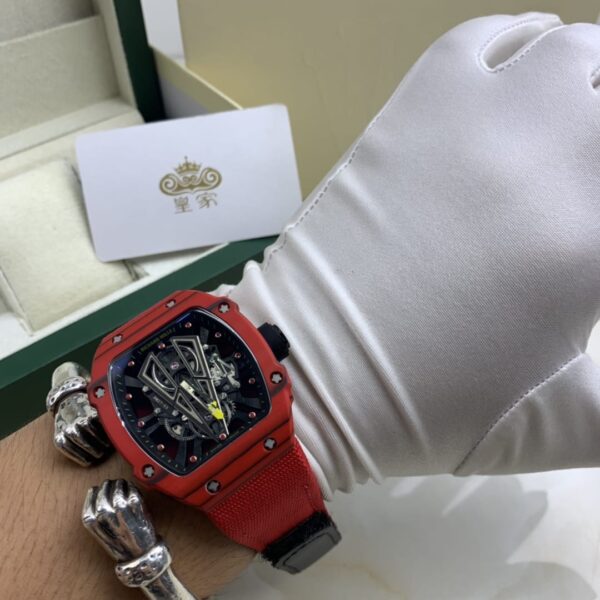 Replica Richard Mille 27-03 Red Forged Carbon Watch