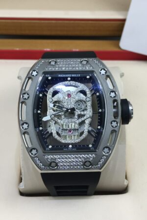 Richard Mille RM 052 Skull Tourbillon Diamond Watch
