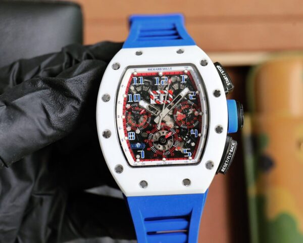 Richard Mille RM 67-02 Navy Blue Strap Watch