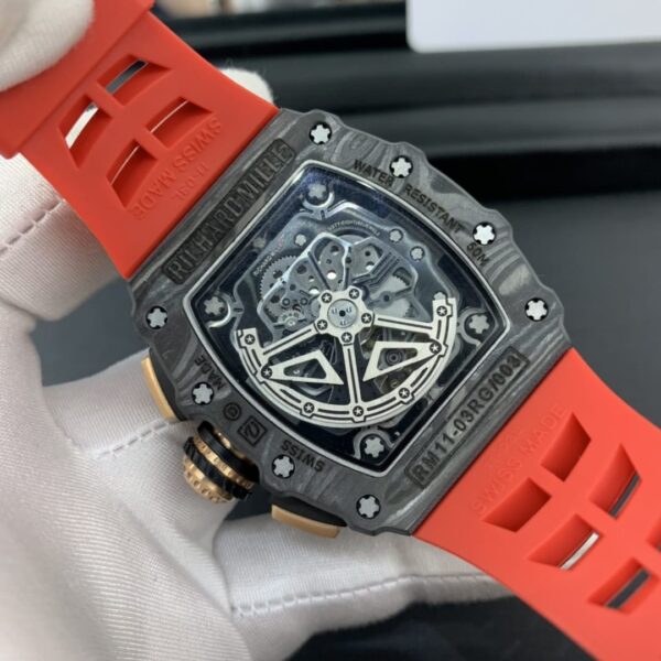 Richard Mille RM011-03 Carbon Red Rubber