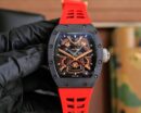 Richard Mille RM47 Samurai Red Rubber Strap Watch