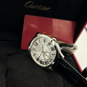 Super Clone Cartier Drive de Cartier Black Dial