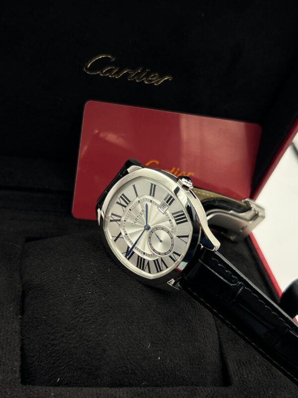 Super Clone Cartier Drive de Cartier Black Dial