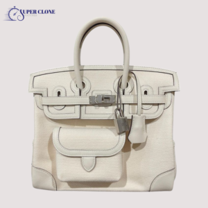 Hermes Toile Goeland Swift Cargo Birkin 25 Auction