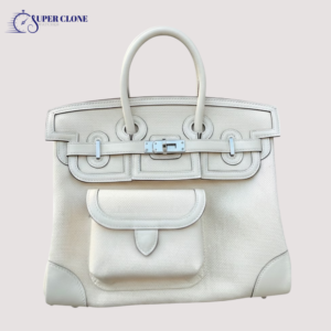 Hermes Birkin 25 Cargo Nata PHW