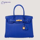Hermes Birkin 25 Bleu France Togo Gold Hardware