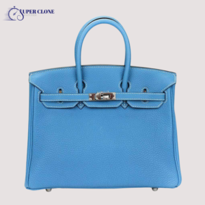 Hermes Birkin 25 Bleu Zanzibar Togo Palladium